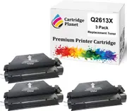 3 Pack Compatible Toner Cartridge Replacement for HP Q2613X 13X (4,000 Pages) for HP Laserjet 1300 1300N 1300xi