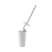 2Pcs Long Handle Toilet Brush with Holder Bathroom Cleaning Tool Nordic Home Decor Toilet Cleaning Brushes with Base