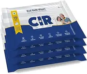 CIR Soft Body Cleansing Wet Bed Bath Wipes for Adults | Body Sponging | Extra Large, 10 Wipes/Pack (Pack of 4), 40 Wipes
