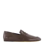 Buckle loafers 8 Brown