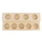 2 Tiers Aroma Perfume Essential Oil Display Rack Stand for