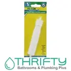 Fix A Loo Plastic Toilet Roll Holder Insert White With Anti Twist Locking Lug