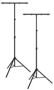 2 MR DJ LS-100 Pro DJ Lighting Tripod & T-Bar Portable Light Stand