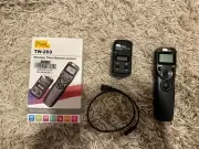 Wireless Remote Shutter Release Cable Wired Timer Remote Control TW-283