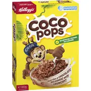 Kellogg's Coco Pops Chocolatey Breakfast Cereal 650g