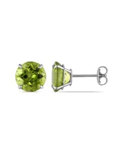 14K 4.00 ct. tw. Peridot Earrings