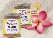 TWO TINY ISLE - MACADAMIA NUT BUTTER - Best of the Island 6.5 OZ. MADE IN HAWAII