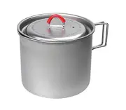 EVERNEW Ti Mug Pot 900 ECA539 - Japanese Titanium Camping Cookware Japan