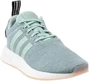 [adidas] Originals Women's NMD_R2 Shoes (Steel, Green, White - Size 8.5)