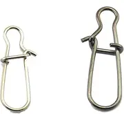100Pcs Fishing Safety Pin Connector Durable Fishing Gear Supplies for Connecting Fishing Line to Fishhook Essential Fishing Accessories for Anglers