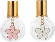 Homoyoyo 10ml Roll on Perfume Bottles for Essential Oils Home Car Organizer Diffuser Cap