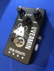 MR. VERMIN - Original Rat Clone guitar distortion pedal Chicago Stompworks