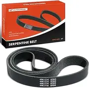 Engine Serpentine Drive Belt Compatible with Freightliner FS65 2006-2008, MT55 2004 & Kenworth C500 1992-1994, K300 1995-1996/2000-2001, T400 1989-1995, T450, T600A, T800 & Peterbilt 270
