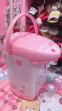 在飛比找Yahoo!奇摩拍賣優惠-♥小花花日本精品♥Hello Kitty 日本絕版熱水壺 熱