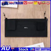 Camp Bed Side Storage Bag Oxford Cloth Camping Cot Side Pouch for Outdoor Travel