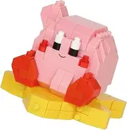 Kawada NBCC_141 Nanoblock, Kirby Star, 220 Pieces, 12 Years and Up