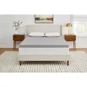 StyleWell 3" Queen Charcoal Mattress Topper Gel-Infused Cooling Memory Foam