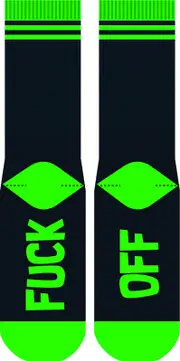 Frankly Funny Novelty Socks One Size Fits Most - F-Off, EJF E6339