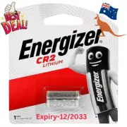 Energizer CR2 RLCR2 KCR2 ELCR2T Lithium Battery 3V - One Pack - Expiry -12/2033