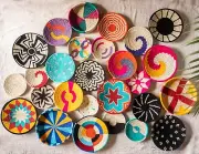 Assorted Sabai Handwoven Grass Basket-Ultimate Combo, Fruit Basket, Wall Hanging