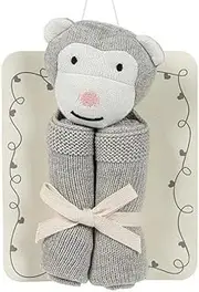 Unbranded Monkey Cuddle Cloth Blanket