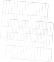 Mobestech Optimized Storage : Metal Freezer Organizer Dividers for Deep Freezer Easy Install No Tools Needed