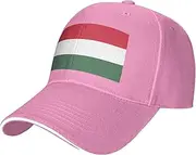 [SSIULUS] Flag of Hungary Casquette Cap Hats,Trucker,Baseball Cap with Snapback,Perfect for Summer,Golf