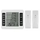1Set Freezer 2 Remote Sensors Alarm Low Temperature Refrigerator Clock V2L3