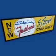 Schwinn STINGRAY FASTBACK Bicycle Large Dealer 1968 Banner / Poster