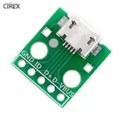 Micro USB To DIP Adapter 5pin Female Connector PCB Converter DIY Kit