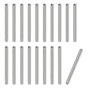 6x80mm Dowel Pins, 20pcs Round Head Flat Chamfered End Dowel Pin
