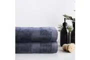 Bedding King 100% Pure Organic Cotton Bath Sheet - Cadet Grey