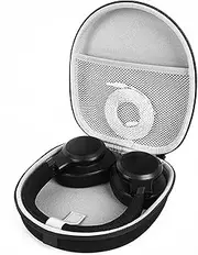 Linkidea Headphones Carrying Case Compatible with Sennheiser PXC550, JBL Tune670, Grado SR60 Case, Protective Hard Shell Travel Bag with Cable, Charger Storage (Black)