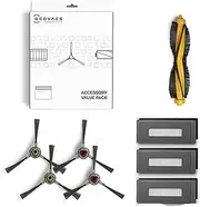 [ECOVACS] accessory for Deebot NEO+/N10/T9/N8/N8 PRO/T8/T8 AIVI/N7/OZMO 920/OZMO 950/OZMO 750/T5/N5/N5S Series Replacement Set, White Black Blue