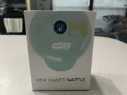 DASH Mini Waffle Maker 4” Waffle Mold Nonstick Waffle Iron New