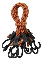Kotap 24 Inch Adjustable Bungee Cord with Durable Hooks for Tension Control