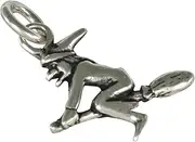 [AFP] AS-125 Witch Witch Pendant 925 Sterling Silver, Sterling Silver, Not applicable