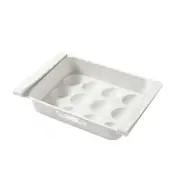 3Pcs Fridge Organizer Drawer Basket Refrigerator Pull-out Drawers Spacer Layer Storage Rack Vegetable Food Organizer Fruit Basket