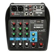 TU04 BT Sound Mixing Console Record 48V Phantom Power Monitor AUX Paths Plus Eff