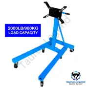 910kg Folding Engine Stand 2000lb Heavy Duty Workshop Auto Motor Crane Hoist