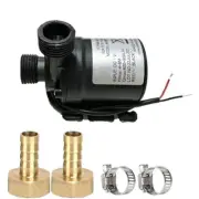 Brand New Submersible Pump Brushless 0-80℃ 19W 35dB 5M Water Lift 800L/H