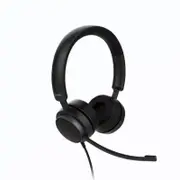 SNOM A310D Corded Headset Duo, Full band audio, High wearing comfort, Lightweight construction, Perfect noise shielding