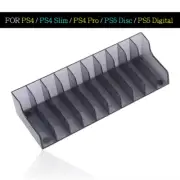 Universal Game Disc Storage Stand for PS5 & PS4 - 10 Piece Holder