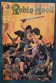 Robin Hood #1 July 1991 Christopher Schenck Eclipse Comic Book Valarie Jones
