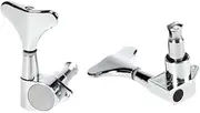 UPKOCH 2 Left 2 Right Bass Tuners 2l2r Tuning Pegs Hard Zinc Alloy Bass Machine Heads