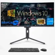 Aio All IN One I5 34 " Curved FHD 60hz Win10 8gb 240gb Desktop Editing PC