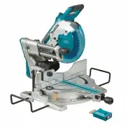 Makita DLS111ZU - 36V (18Vx2) Brushless AWS 260mm Slide Compound Mitre Saw (Tool Only) + AWS Receiver