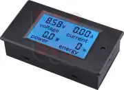 DC 20A 100V LCD Digital Volt Voltage Watt Current Power Meter Ammeter Voltmeter