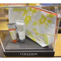 在飛比找蝦皮購物優惠-[新品]L’OCCITANE歐舒丹 化妝包組合 杏仁身體乳 