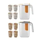 Water Pitcher with Filter Beverage Dispensers Drink Dispensers Suitable for